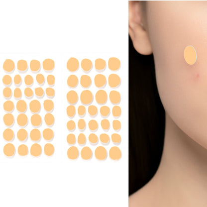 GlowForm hydrocolloid pimple patches sheet with tea tree oil for acne treatment.