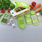 House of Sensation 14-in-1 vegetable dicer, showcasing its various components and functionality.