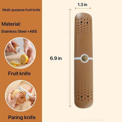 Multifunctional Peeler – 2-in-1 Knife & Sawtooth for Kitchen | ChefAura