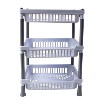 Versatile utility rack suitable for kitchen and home storage needs