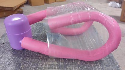 Angled view of the Thigh Toner, clearly showing its sturdy inner spring mechanism.