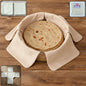 Pack of 2 cotton roti cloth covers for keeping rotis warm