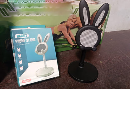 The charming Bunny Phone Stand, a versatile and adorable desk companion.