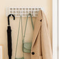 Bathora 5-spin plastic hanger hook, ideal for multiple items in any room.