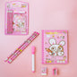 Complete Kids' Stationery Kit with a fun cartoon theme.