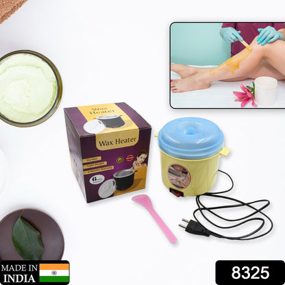 Durable wax warmer with a removable inner pot, perfect for hair removal