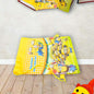 Vibrant Kids Drawstring Backpack by Packory, perfect for party favors.