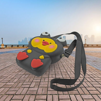 Multiple Cartoon Girls Backpacks in different mixed colours, showcasing the variety available.