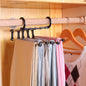 Organivo Trouser Hanger Organizer showing its multi-layered design for efficient storage.