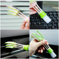 3-in-1 dual-end cleaning brush for dusting and gaps