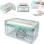Portable soap roller and dispenser creating foam in kitchen and bathroom