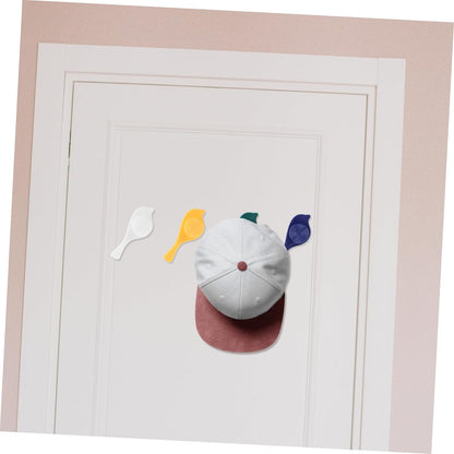 Close-up of a single bird wall hook showcasing its detailed design and smooth finish.