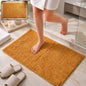 Anti slip absorbent floor mat, 77 x 49 cm soft microfibre door mat (1 pc)