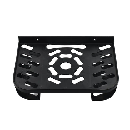 Wall-mounted Set Top Box Stand from , neatly holding a DTH receiver and remote.