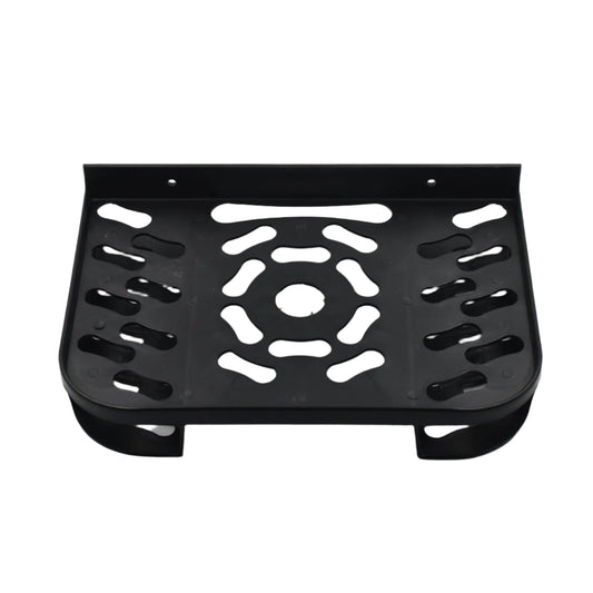 Wall-mounted Set Top Box Stand from , neatly holding a DTH receiver and remote.