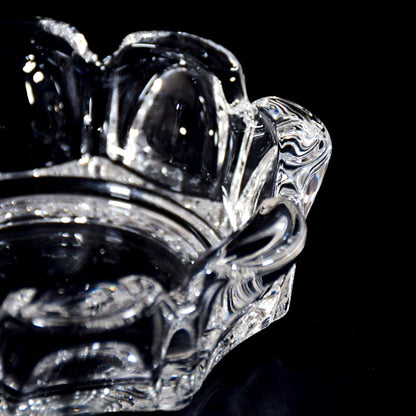 Sanford cigar ashtray displayed on a table, ready for use in any sophisticated setting.