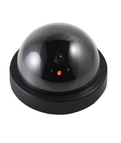 Wireless dummy security camera showing its easy-to-install mounting bracket.