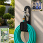 Plastic garden hose holder, wall mounted hose hanger for pipe storage (3 pcs)