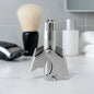 Painless stainless steel nose hair remover with protective metal case