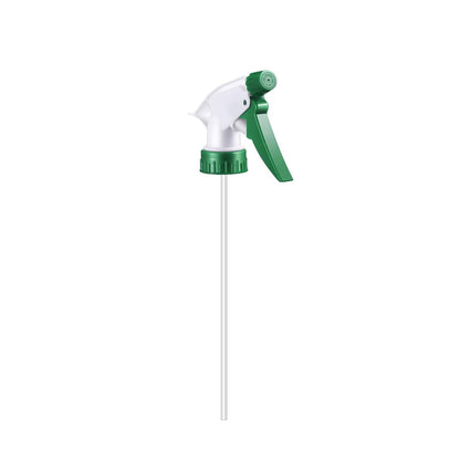 Durable plastic Trigger Sprayer Nozzle with pipe, perfect for various home and garden tasks.