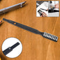 Multifunctional cleaning brush with sturdy bristles, ideal for kitchen tasks.