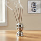 Stainless steel big jasmine incense stand with multi-stick holes for home pooja