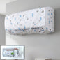 AC Dust Cover, Waterproof Folding Split AC Protector | Velvet Wheels front view for fresh air comfort