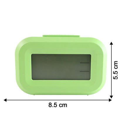 Alarm clock size guide image showing dimensions