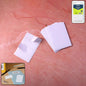Pack of 128 all purpose adhesive white labels for organization and mailing