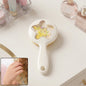 Kids hair comb with cute star design and soft bristles for gentle detangling