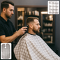 Waterproof hair cutting cape protecting clothes during salon haircut