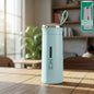 Glass water bottle with leak proof lid and 400 ML capacity