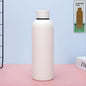 Insulated stainless steel water bottle in white color, 500ml capacity