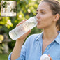 350ml frosted glass water bottle