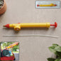 Adjustable bottle sprayer with brass nozzle attached to a standard plastic bottle.