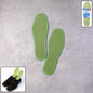 Pair of comfort shoe insoles size 37 with breathable fabric