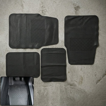 Universal heavy-duty rubber car foot mats for all models