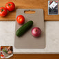 Compact stainless steel multipurpose cutting board 210x320 mm in kitchen