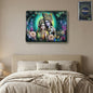Elegant Radha Krishna artistic wall frame for home decor