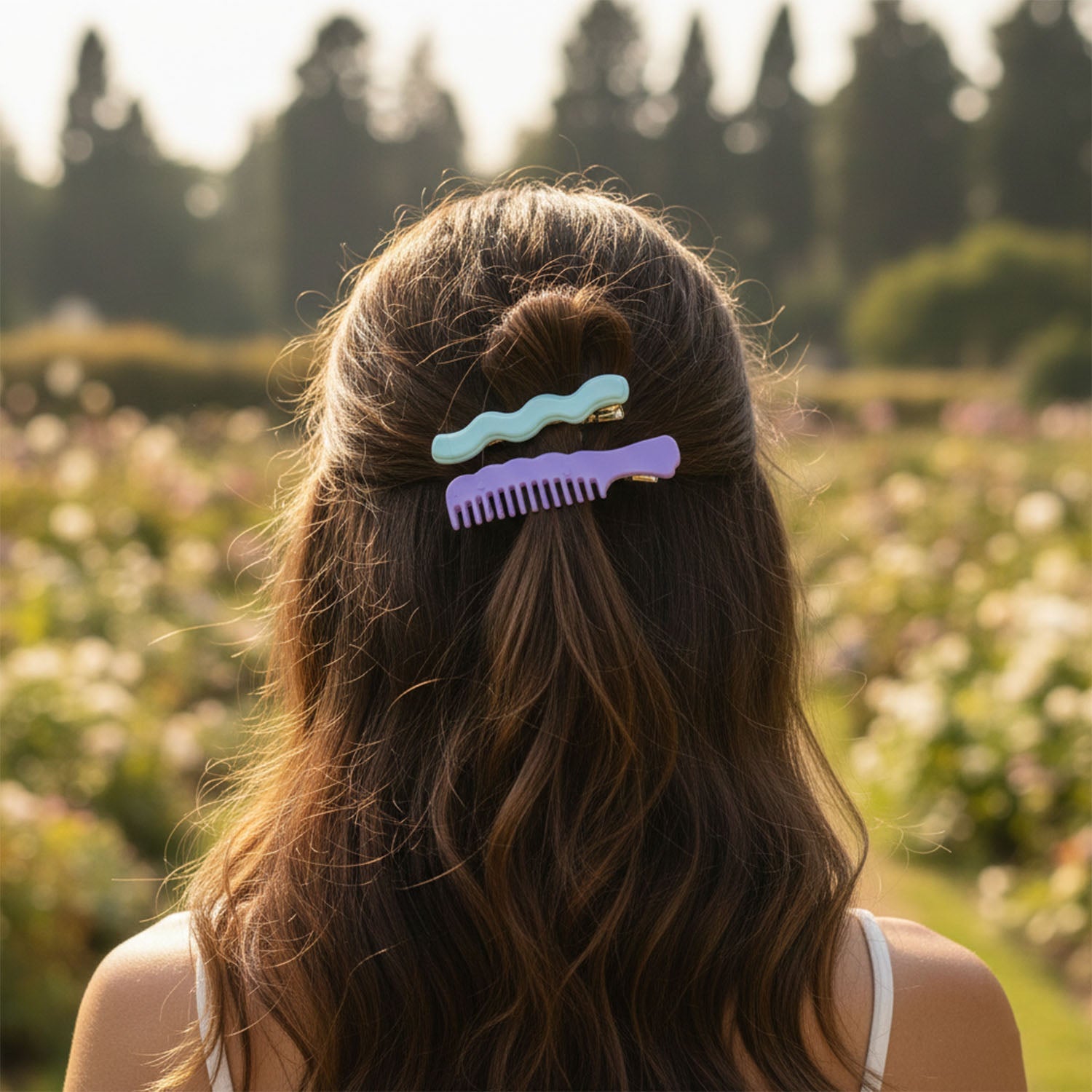 Fashion comb hair styling pins set for girls and women