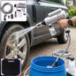Cordless high pressure car washer gun kit