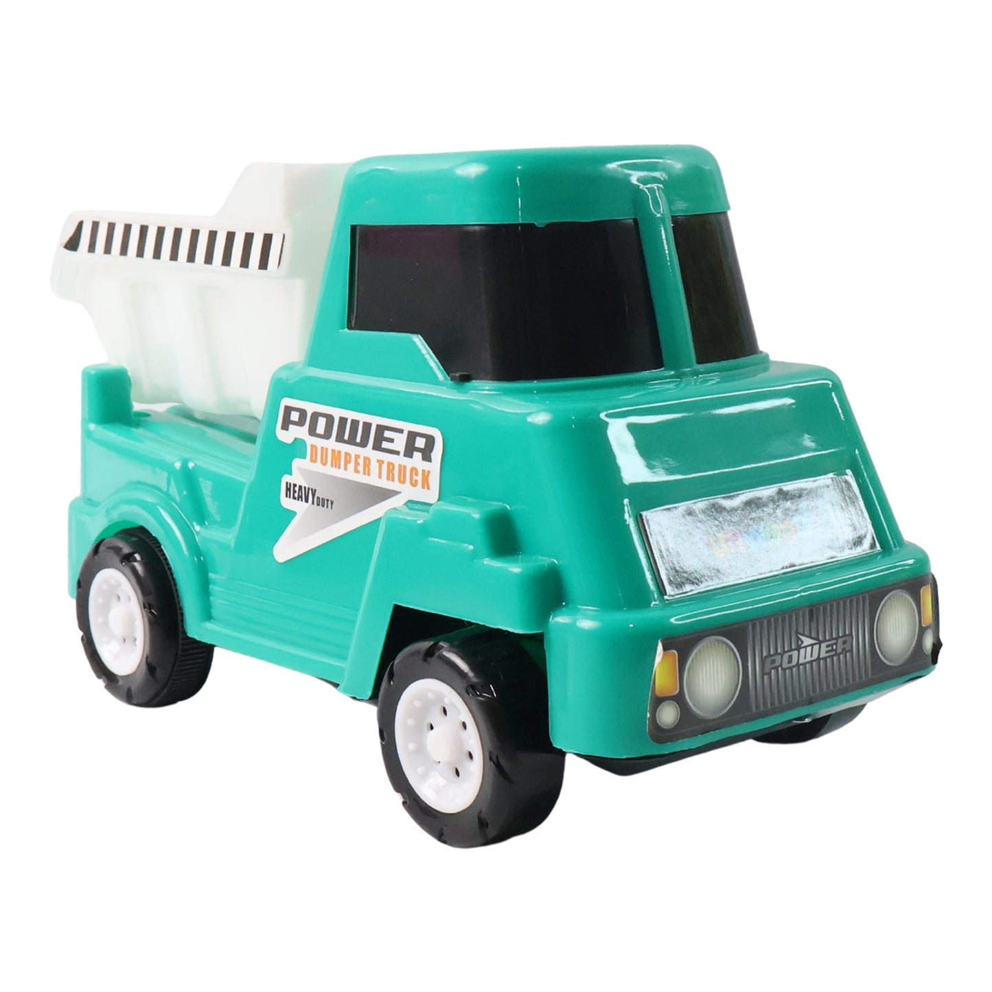 Children building truck toy perfect for indoor and outdoor activities