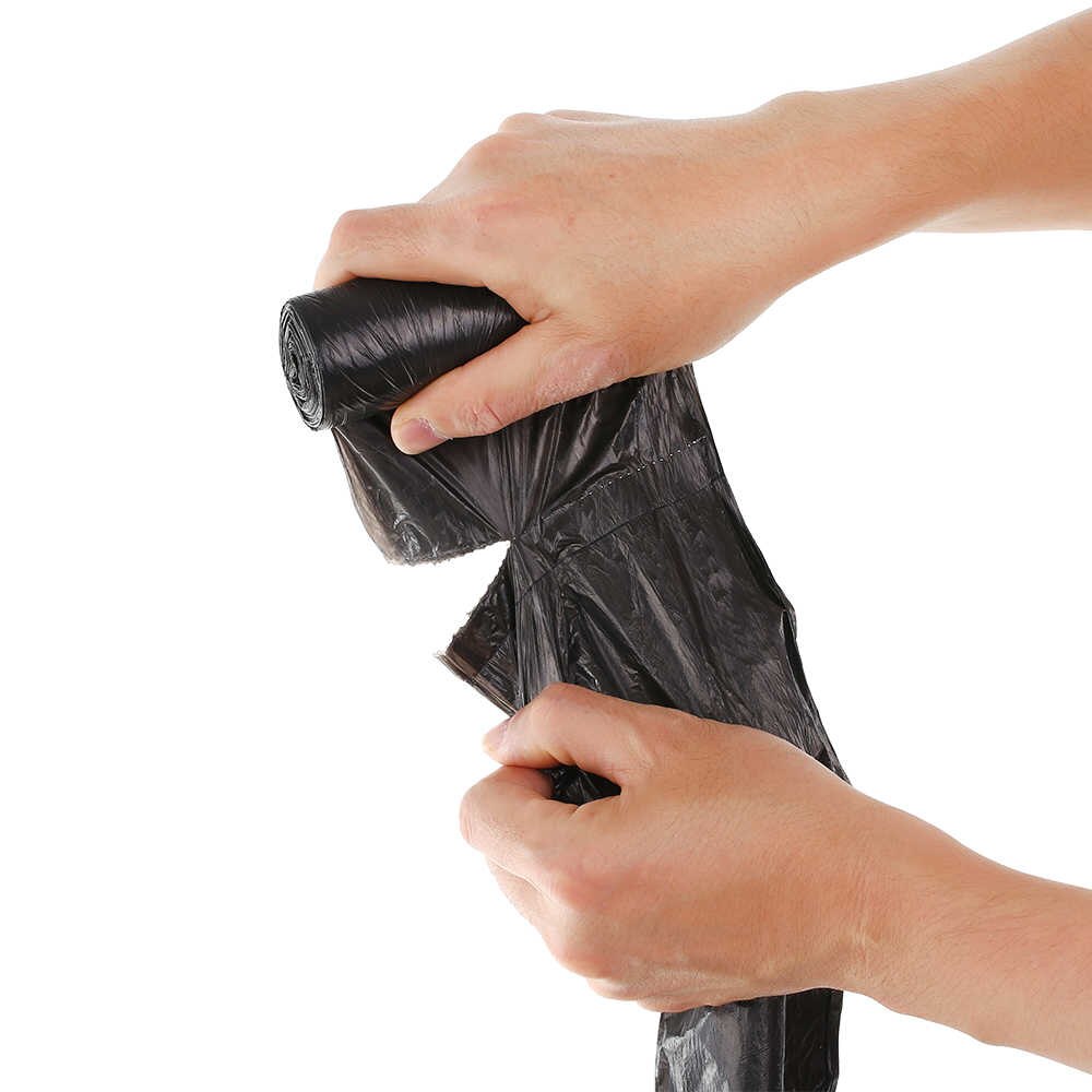 Eco-friendly reusable-style garbage bags for sustainable waste disposal