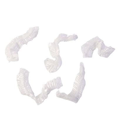 Single disposable shower cap for men protecting hair from moisture