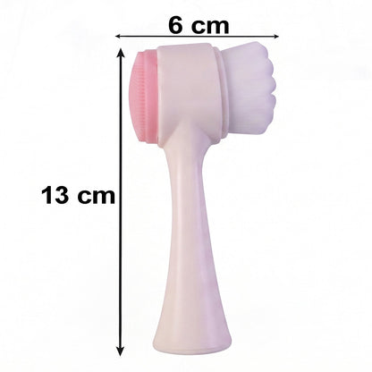 Facial brush size guide
