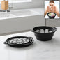 Portable foldable silicone ice facial bowl for skin care