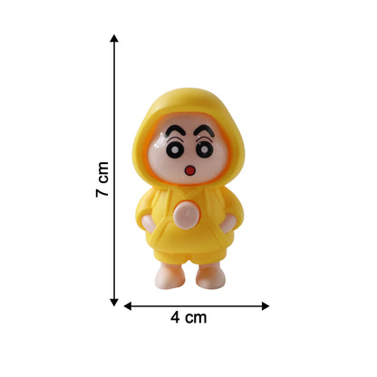 Size illustration of face-changing doll keychain