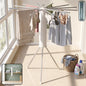 Foldable octopus clothes drying rack stand with tripod and cloth hanger (1 pc)