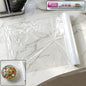 Transparent food grade cling wrap roll for kitchen storage