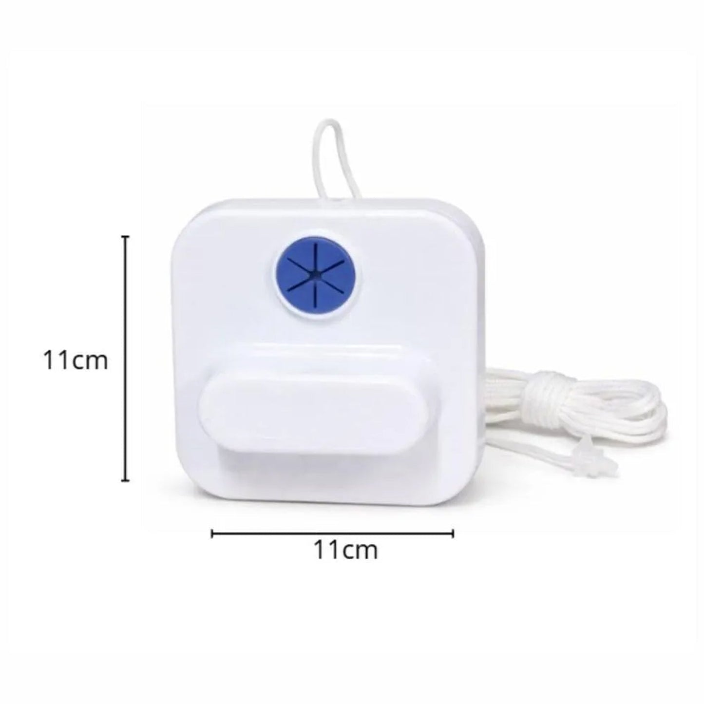 Dimensions of the compact magnetic wiper for easy storage.